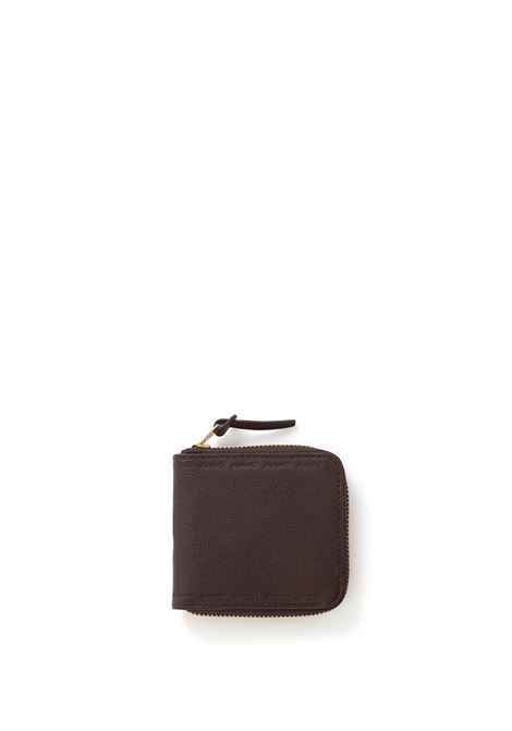 leather bi-fold wallet man black VISVIM | 0125103003027DARK BROWN